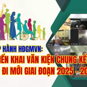 Ban Hiệp hành Hội đồng Giám mục Việt Nam: Họp triển khai Văn kiện Chung kết và hướng đi mới giai đoạn 2025-2028