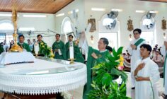 Gx. Phước Tân: Chầu Thánh Thể thay Giáo phận 2025