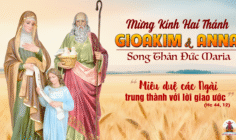 26.07.2025 – Thứ Bảy Tuần XVI Thường Niên: Thánh GioaKim & Anna Song Thân Đức Maria