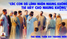 10.07.2025 – Thứ Năm Tuần XIV Thường Niên