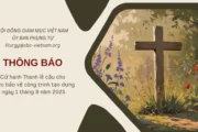 Ủy ban Phụng tự: Thông báo cử hành Thánh lễ cầu cho việc bảo vệ công trình tạo dựng ngày 01/9/2025