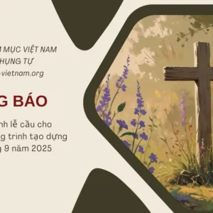 Ủy ban Phụng tự: Thông báo cử hành Thánh lễ cầu cho việc bảo vệ công trình tạo dựng ngày 01/9/2025
