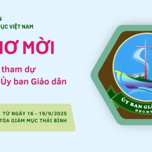Thơ mời tham dự Đại hội Ủy ban Giáo dân năm 2025