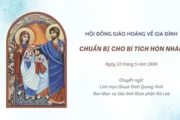 Tài liệu “Chuẩn bị cho Bí tích Hôn phối” của Hội đồng Giáo hoàng về Gia đình