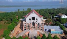 Giáo xứ Hòa Hưng: Thánh lễ tạ ơn mừng bổn mạng và thượng kèo xây dựng nhà thờ mới