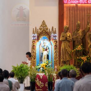 Gx. Láng Cát: Mừng lễ Thánh Đaminh- Bổn mạng Giáo họ Đaminh