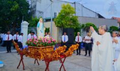 Gx. Trung Đồng: Mừng lễ Mẹ Lên Trời- Bổn mạng Hội Trống giáo xứ