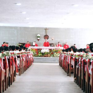Gx. Tân Châu: Đức Cha Emmanuel cử hành Thánh lễ ban Bí tích Thêm Sức - 19.8.2025