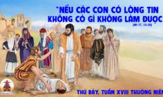 09.08.2025 – Thứ Bảy Tuần XVIII Thường Niên