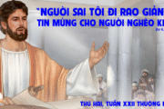 01.09.2025 – Thứ Hai Tuần XXII Thường Niên