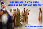 27.08.2025 – Thứ Tư Tuần XXI Thường Niên