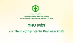 Ủy ban Gia đình: Thư mời tham dự Hội nghị thường niên năm 2025