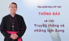 Tòa Giám mục Mỹ Tho: Thông báo về việc Truyền thông và những lạm dụng