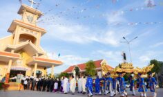 Giáo xứ Hải Lâm: Quý chức đồng hương Bùi Chu mừng lễ Thánh Đaminh - Bổn mạng