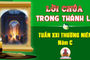 Lời Chúa trong thánh lễ Tuần XXI Thường niên – Năm C