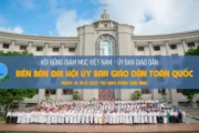 Biên bản Đại hội Ủy ban Giáo dân toàn quốc ngày 16-19/9/2025 tại Giáo phận Thái Bình