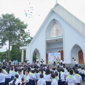 Gx. Láng Cát: Thánh lễ khai giảng năm học giáo lý hồng ân 2025-2026
