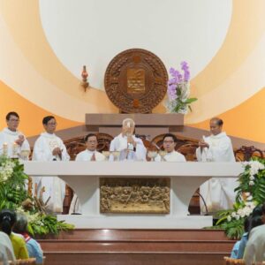 Gx. Chu Hải: Thánh lễ tạ ơn mừng kỷ niệm thụ phong linh mục của Cha Chánh xứ