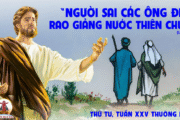 24.09.2025 – Thứ Tư Tuần XXV Thường Niên