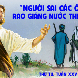 24.09.2025 – Thứ Tư Tuần XXV Thường Niên