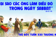 06.09.2025 – Thứ Bảy Tuần XXII Thường Niên