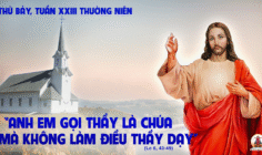 13.09.2025 – Thứ Bảy Tuần XXIII Thường Niên