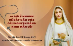 20 gợi ý nhanh để bắt đầu việc cầu nguyện bằng kinh Mân Côi