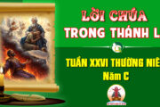 Lời Chúa trong thánh lễ Tuần XXVI Thường niên – Năm C