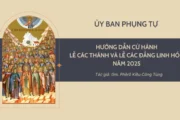 HƯỚNG DẪN CỬ HÀNH LỄ CÁC THÁNH VÀ LỄ CÁC ĐẲNG LINH HỒN NĂM 2025