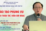 Đào tạo phụng vụ cho thừa tác viên âm nhạc