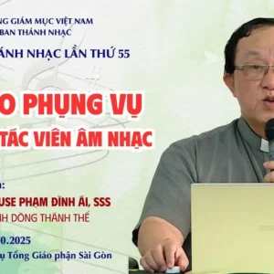 Đào tạo phụng vụ cho thừa tác viên âm nhạc