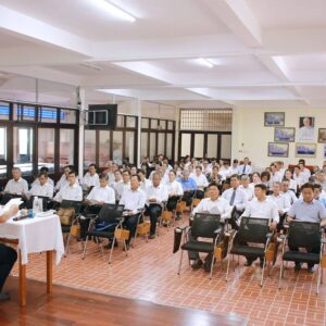 Đền Thánh Đức Mẹ Bãi Dâu: Tác viên Tin mừng Hạt Long Hương hành hương Năm Thánh 2025