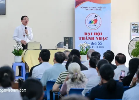 Ủy ban Thánh nhạc tổ chức Đại hội Thánh nhạc lần thứ 55