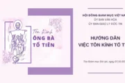 Hướng dẫn việc Tôn kính Tổ tiên