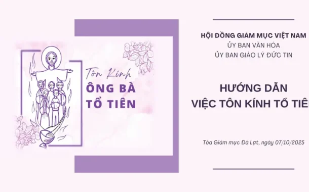 Hướng dẫn việc Tôn kính Tổ tiên