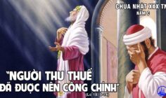 CÁC BÀI SUY NIỆM LỜI CHÚA CHÚA NHẬT XXX THƯỜNG NIÊN – NĂM C