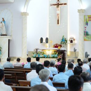 Gx. Văn Côi: Thánh lễ bế mạc ngày Chầu Thánh Thể thay giáo phận 2025