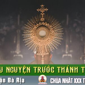 Cầu nguyện trước Thánh Thể- Ngày 26.10.2025 – Chúa nhật XXX Thường niên – Lc 18,9-14