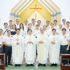 Giáo xứ Hòa Phước: Lễ kính Tổng lãnh Thiên Thần Gabriel – Bổn mạng Truyền Thông Hạt Xuyên Mộc