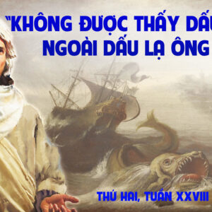 13.10.2025 – Thứ Hai Tuần XXVIII Thường Niên