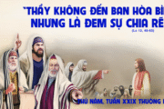 23.10.2025 – Thứ Năm Tuần XXIX Thường Niên