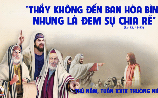 23.10.2025 – Thứ Năm Tuần XXIX Thường Niên