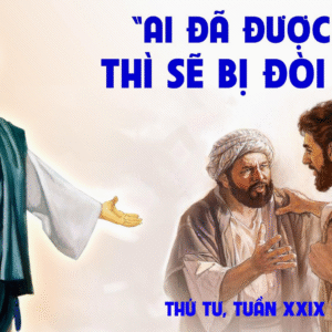 22.10.2025 – Thứ Tư Tuần XXIX Thường Niên