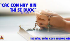 09.10.2025 – Thứ Năm Tuần XXVII Thường Niên