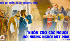 15.10.2025 – Thứ Tư Tuần XXVIII Thường Niên