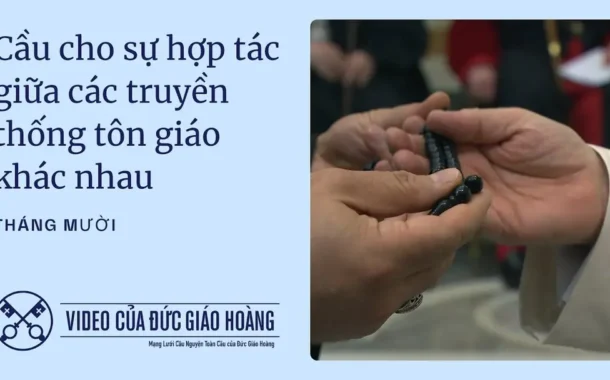 Ý cầu nguyện của Đức Giáo Hoàng tháng 10/2025: Cầu nguyện cho sự hợp tác giữa các truyền thống tôn giáo khác nhau