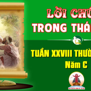 Lời Chúa trong thánh lễ Tuần XXVIII Thường niên – Năm C