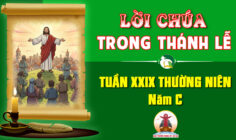 Lời Chúa trong thánh lễ Tuần XXIX Thường niên – Năm C
