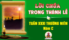 Lời Chúa trong thánh lễ Tuần XXXI Thường niên – Năm C