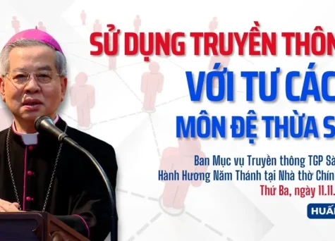 VIDEO: Sử dụng truyền thông với tư cách môn đệ thừa sai